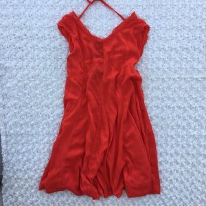Lumiere Red shift dress